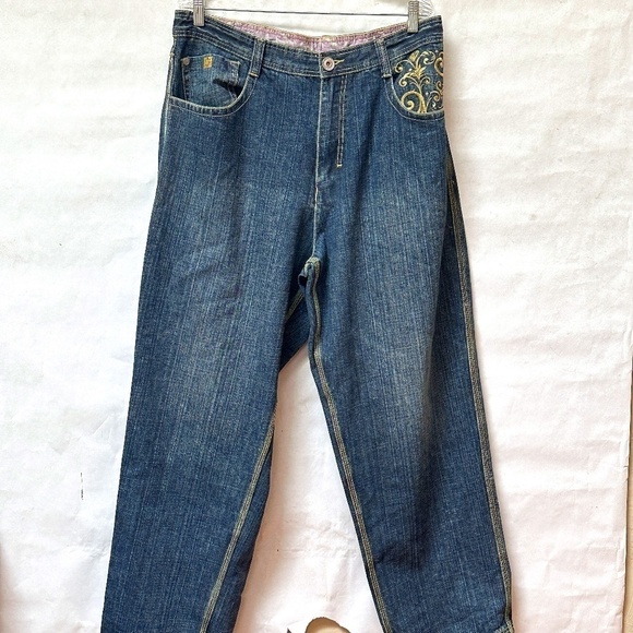 Vintage Notorious B.I.G. Blue Jeans Size Men 40 - Picture 1 of 11